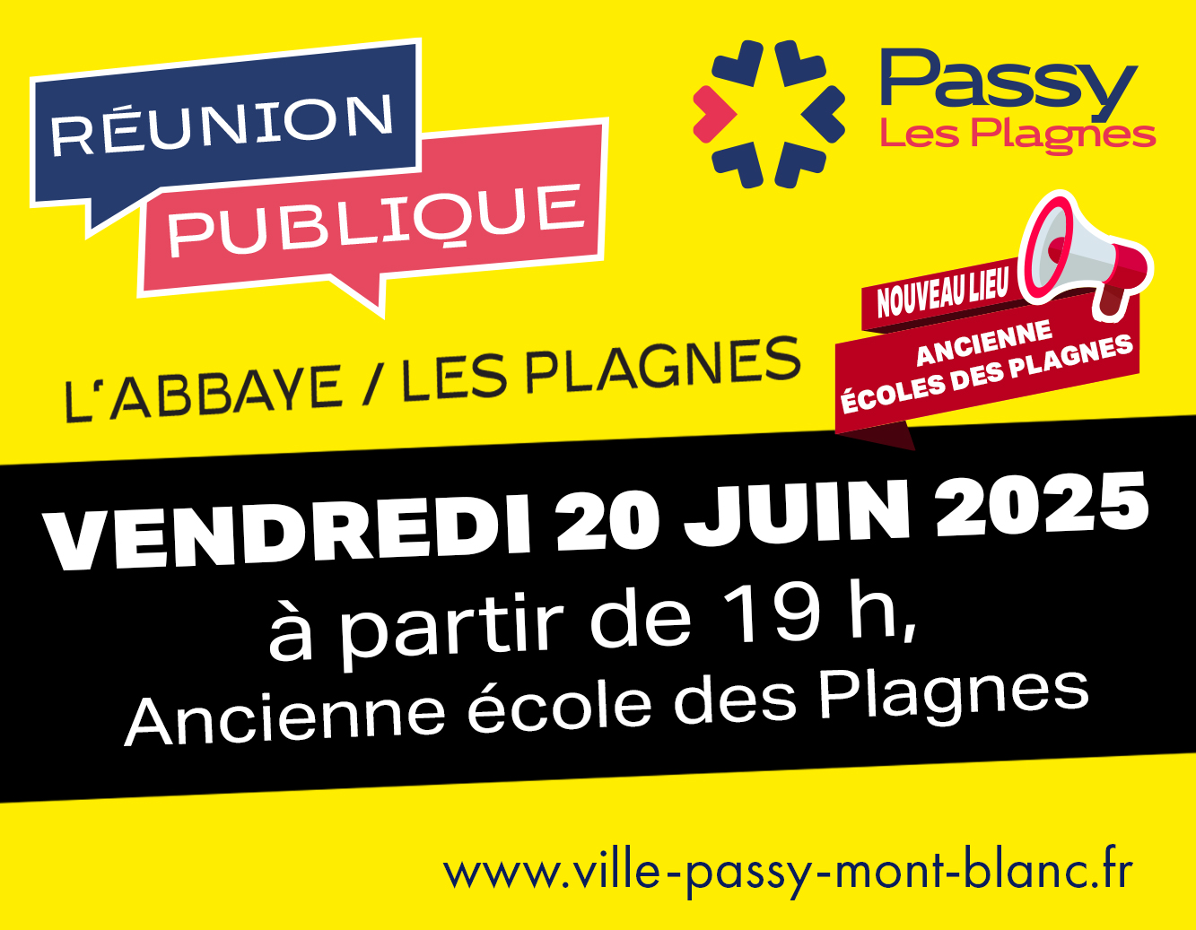 Réunion publique Abbaye, les Plagnes 20 juin 2025