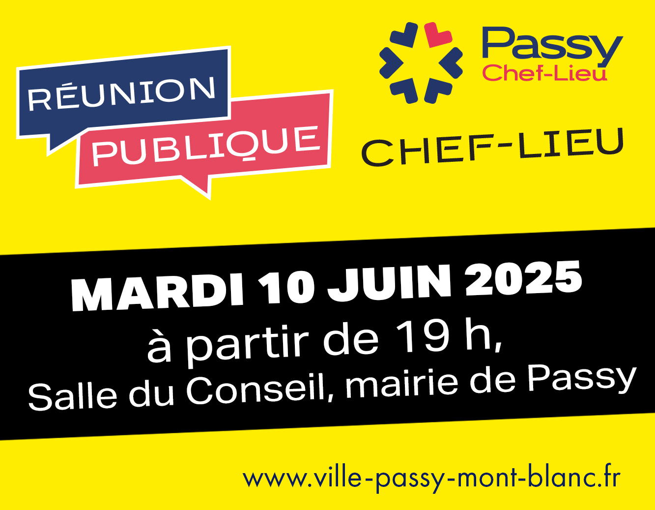 Réunion Publique 10 juin 2025 Chef-Lieu