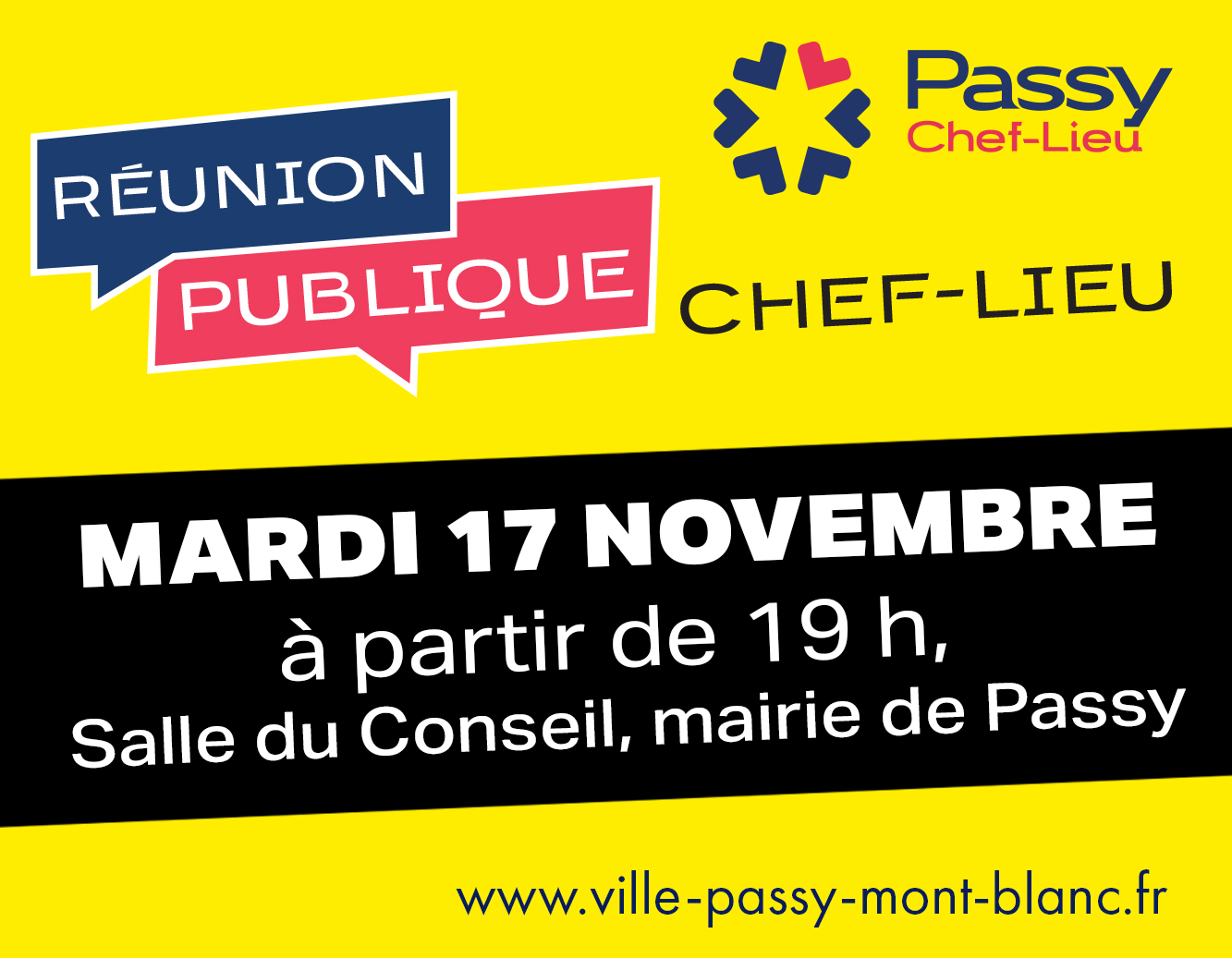 Réunion publique Chef-Lieu