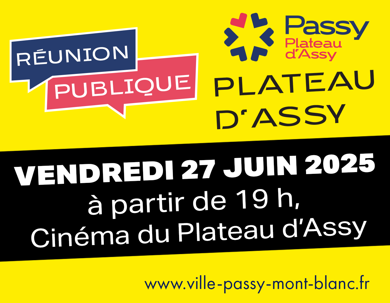 Réunion publique Plateau d'Assy 27 juin