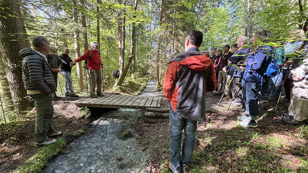 Inauguration sentier Mère-Eau et blocs escalade Plateau d'Assy Passy