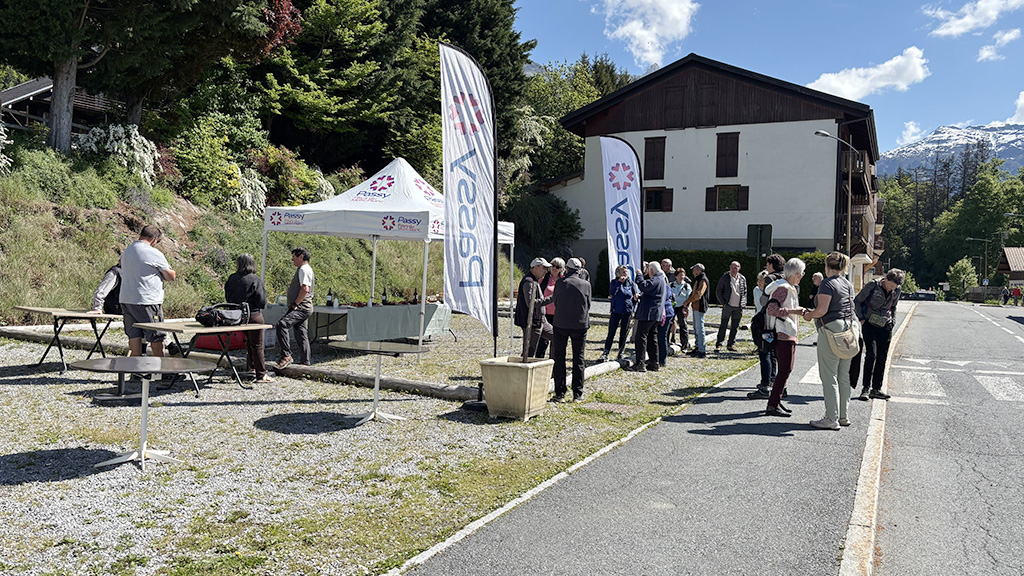 Inauguration sentier Mère-Eau et blocs escalade Plateau d'Assy Passy