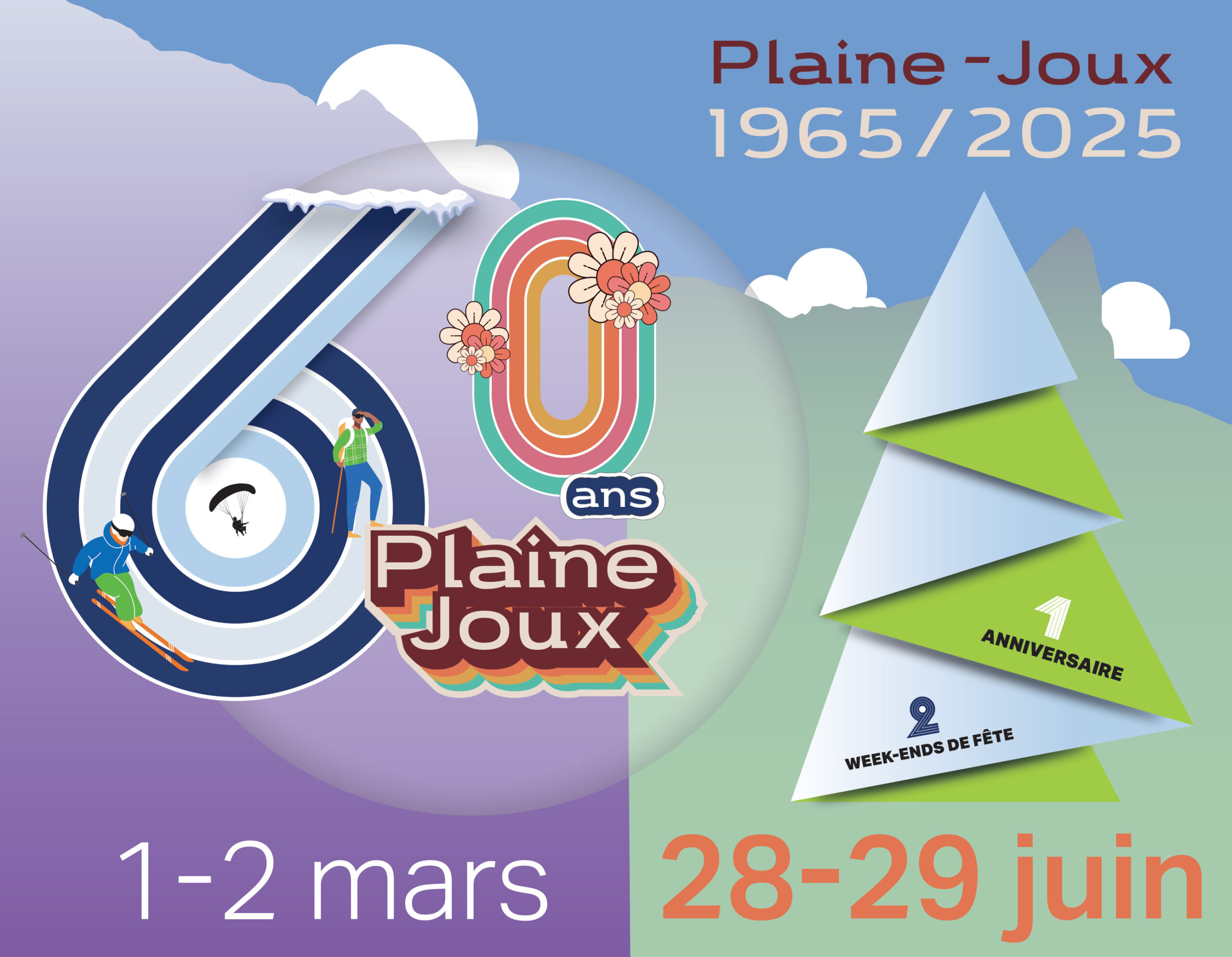 60 ans Plaine-Joux été 28-29 juin 2025
