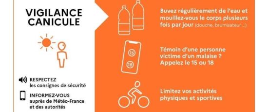 Vigilance orange canicule
