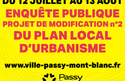 Enquête publique modification PLU
