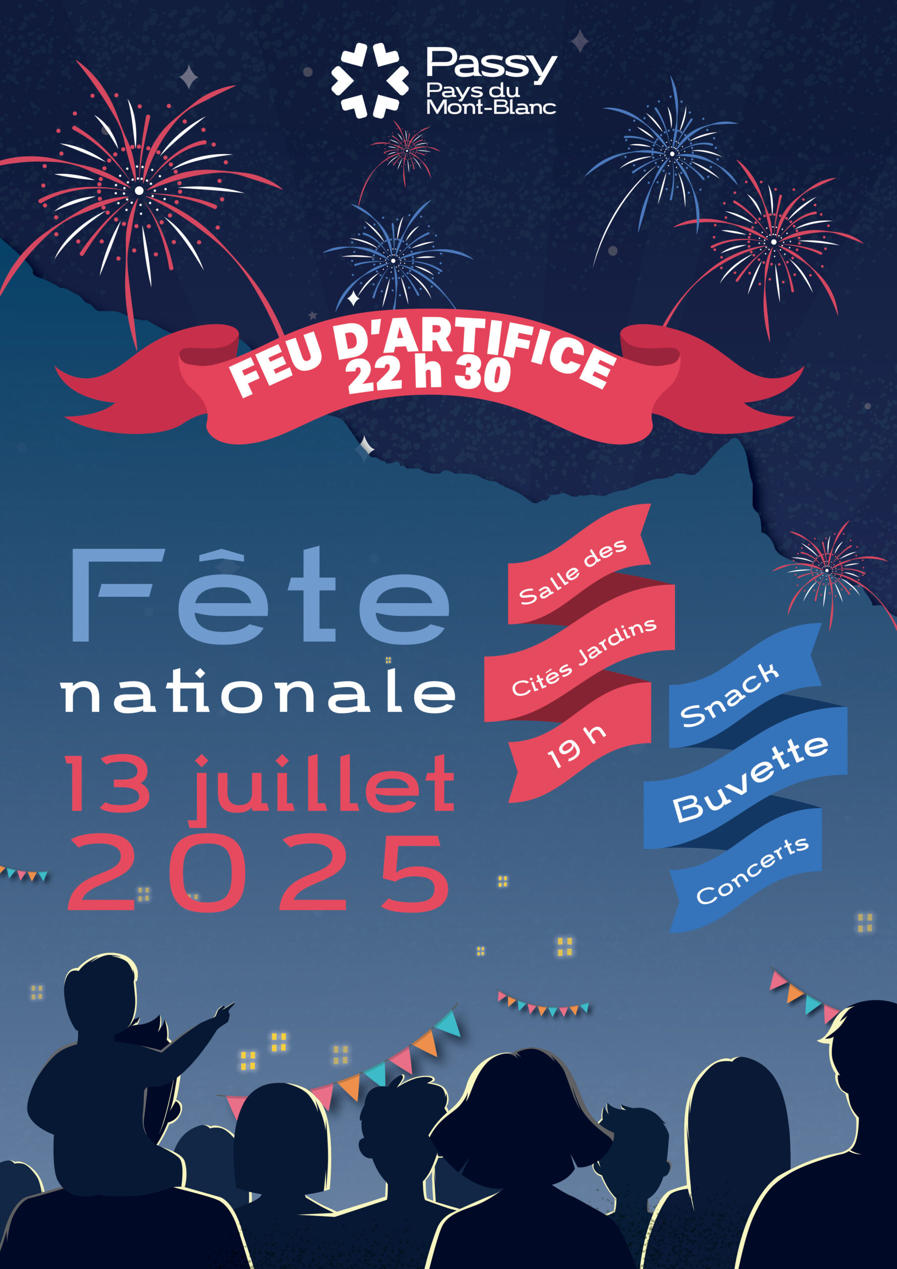 Feu d'artifice 2025 Passy