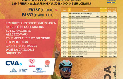 Affiche Giro 2e étape Passy