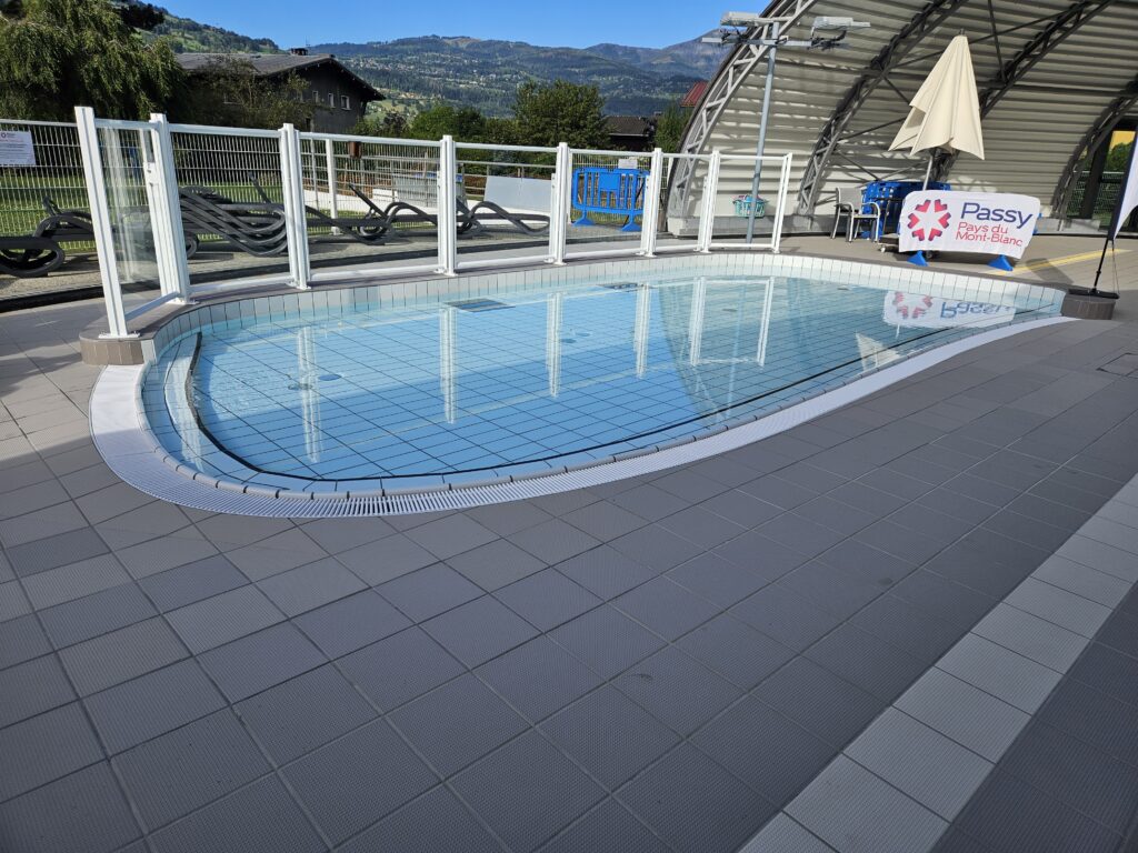 Inauguration pataugeoire piscine municipale Passy 5 août 2025