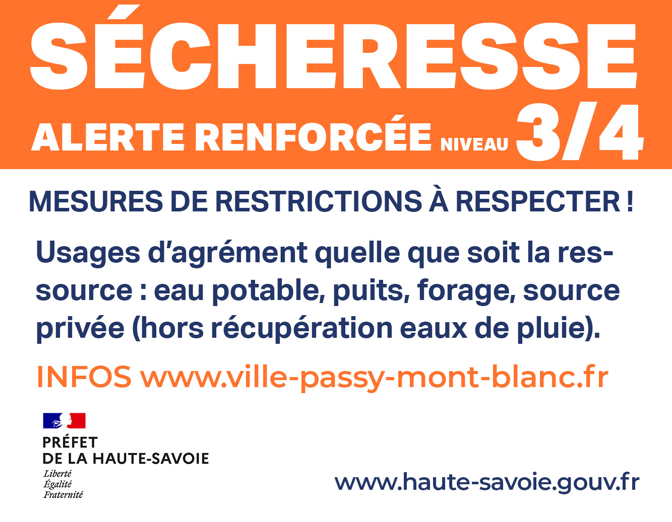 Alerte renforcée sécheresse 3.4
