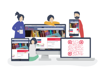 Portail bibliothèque Passy