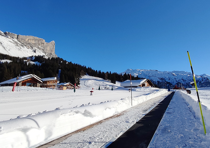 Station Passy Plaine-Joux, hiver comme été