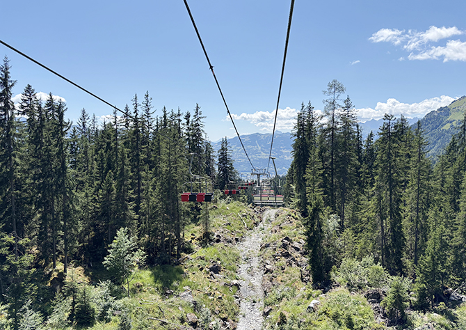 Station Passy Plaine-Joux, hiver comme été