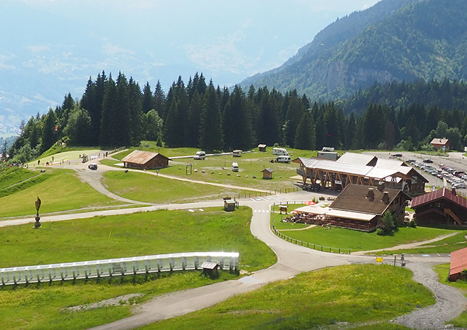Station Passy Plaine-Joux, hiver comme été