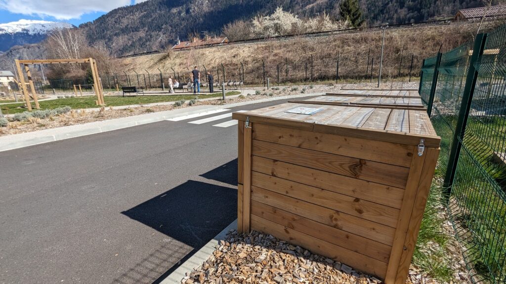 Collectes, compost à Passy par le SITOM