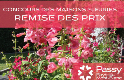 Remise des prix Maisons Fleuries 2025 Passy