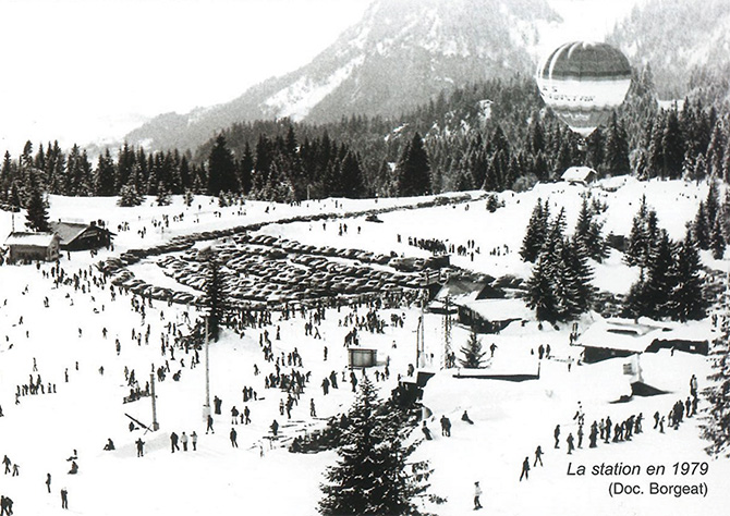 Station Passy Plaine-Joux, hiver comme été