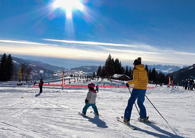 Station Passy Plaine-Joux, hiver comme été