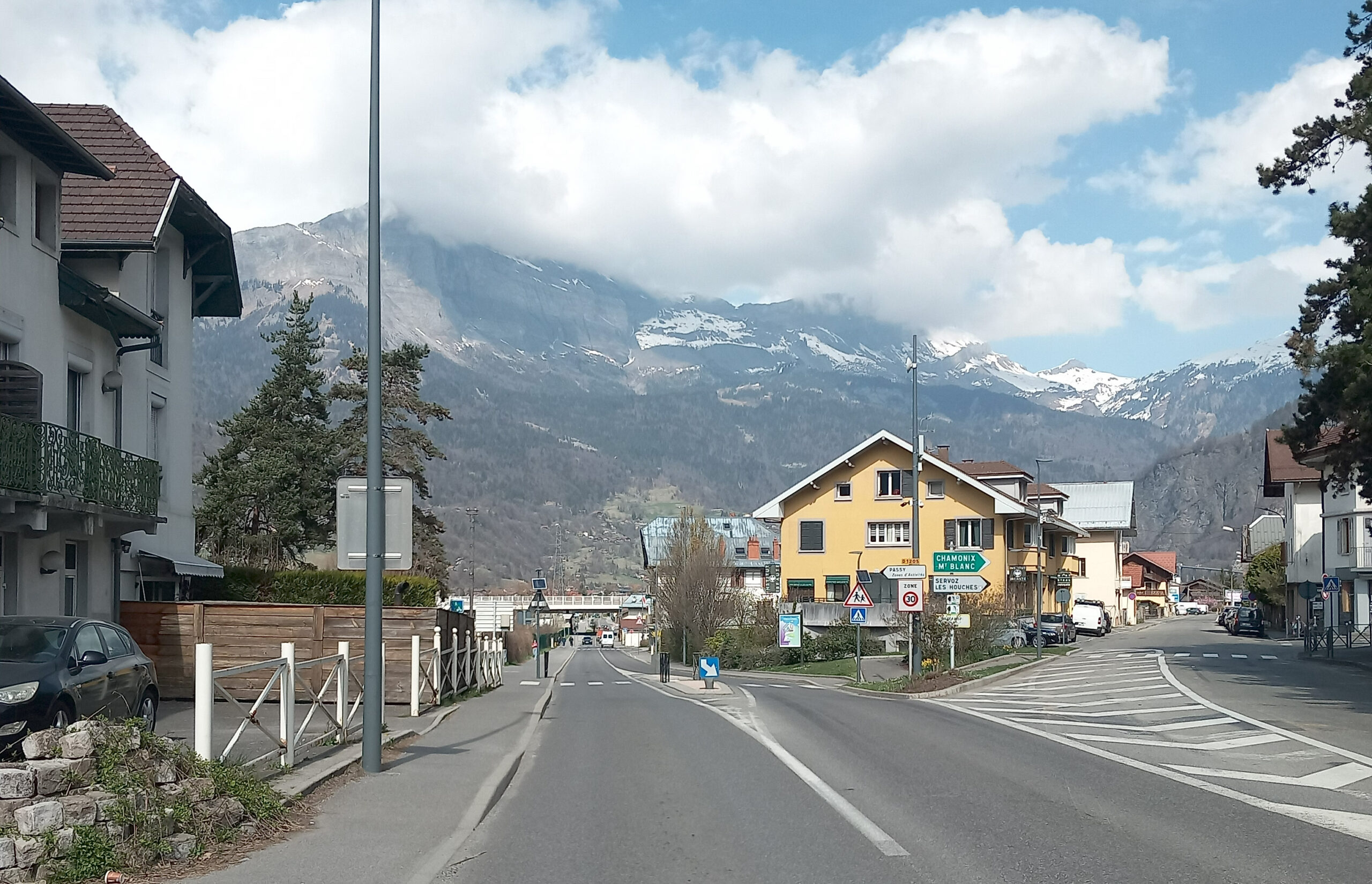 Avenues de la Plaine et de Chamonix Passy
