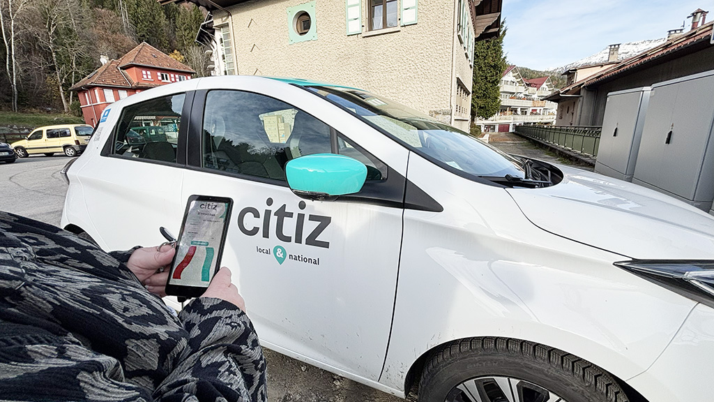 Citiz borne Plateau d'Assy Passy