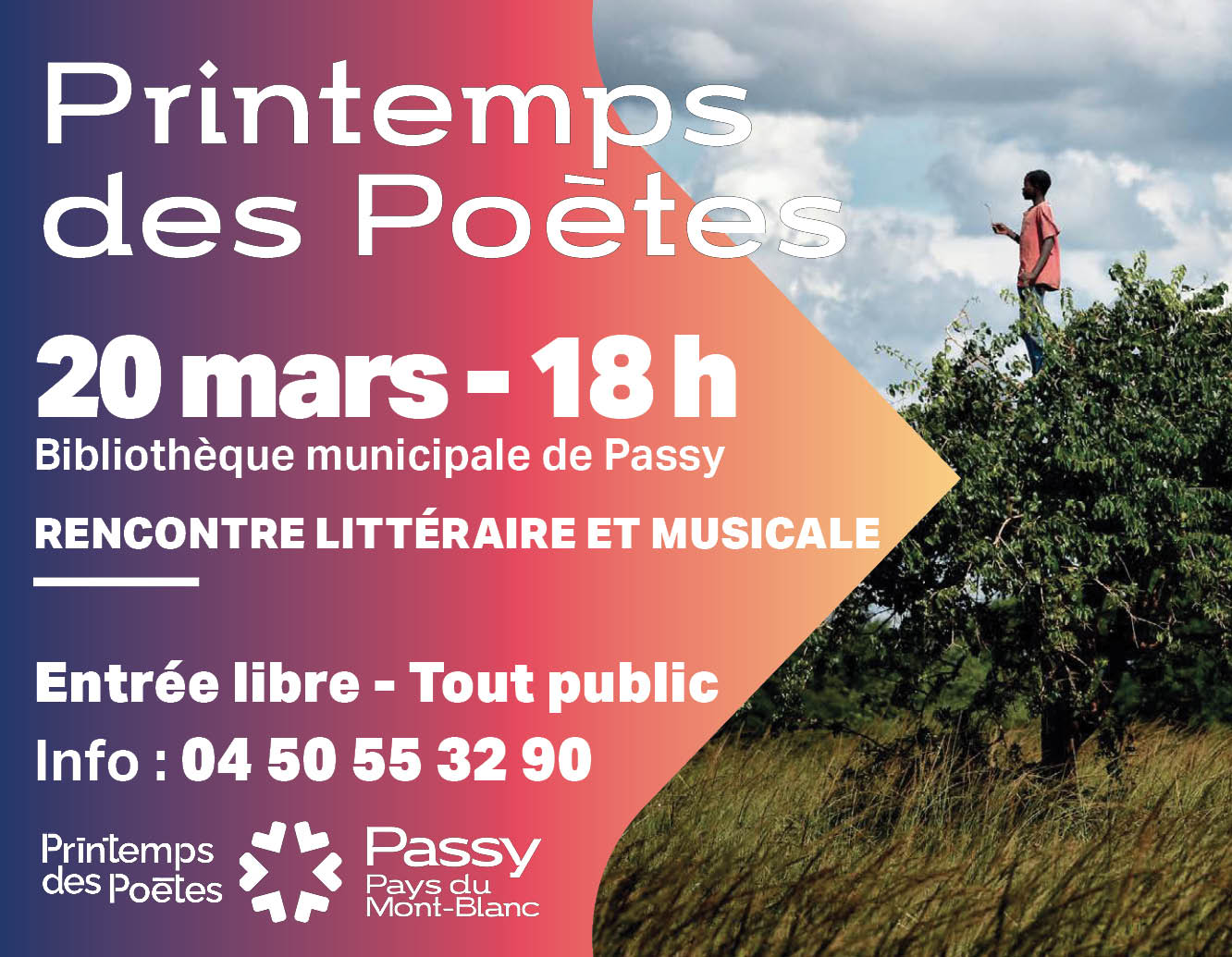 Printemps des Poètes 20 mars rencontre poésie et musique