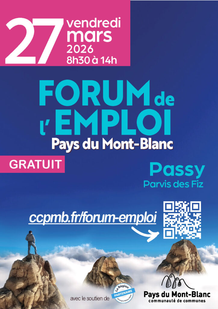 Affiche Forum de l'emploi 27 mars 2026