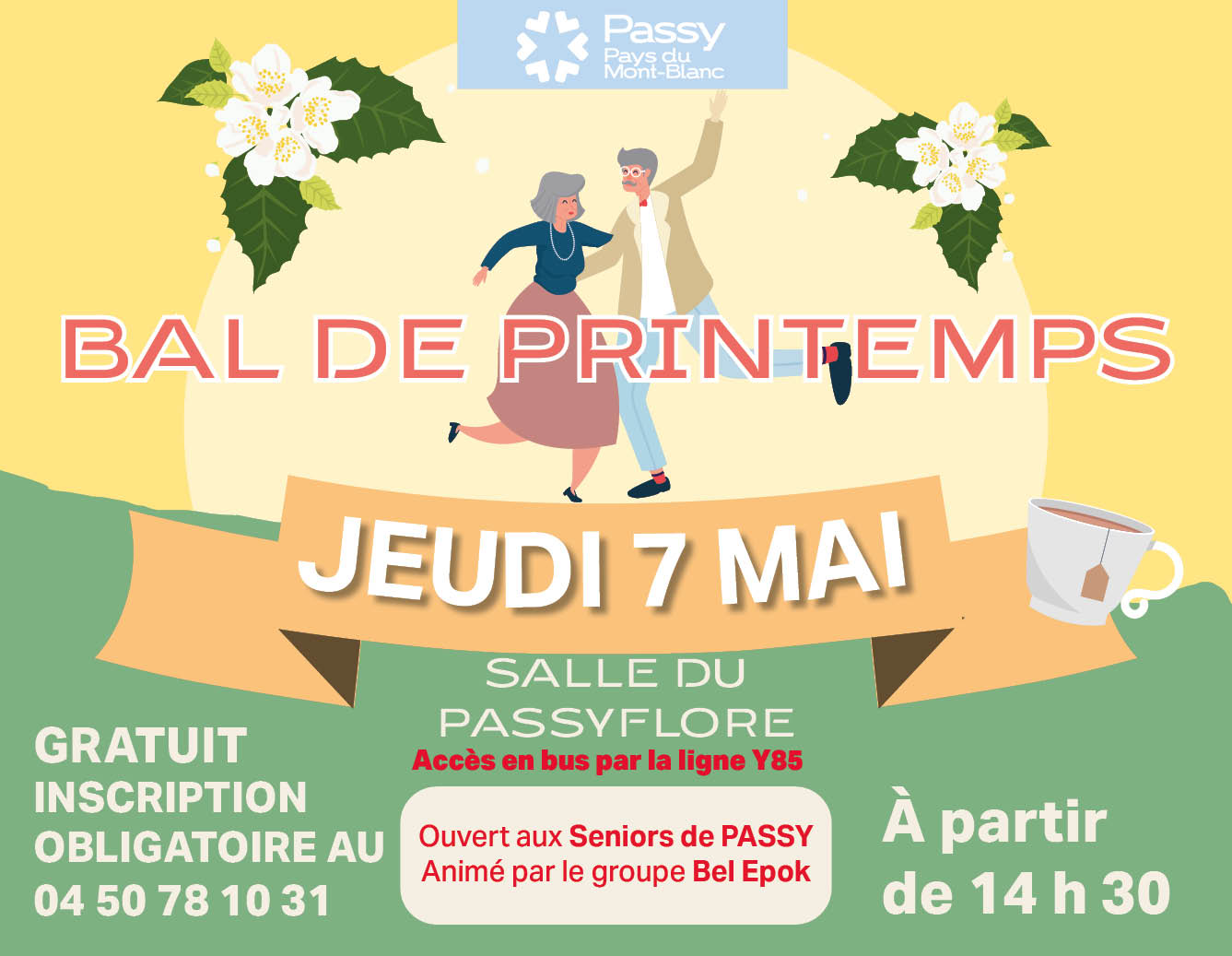 Bal de Printemps 7 mai PMV CCAS Passy
