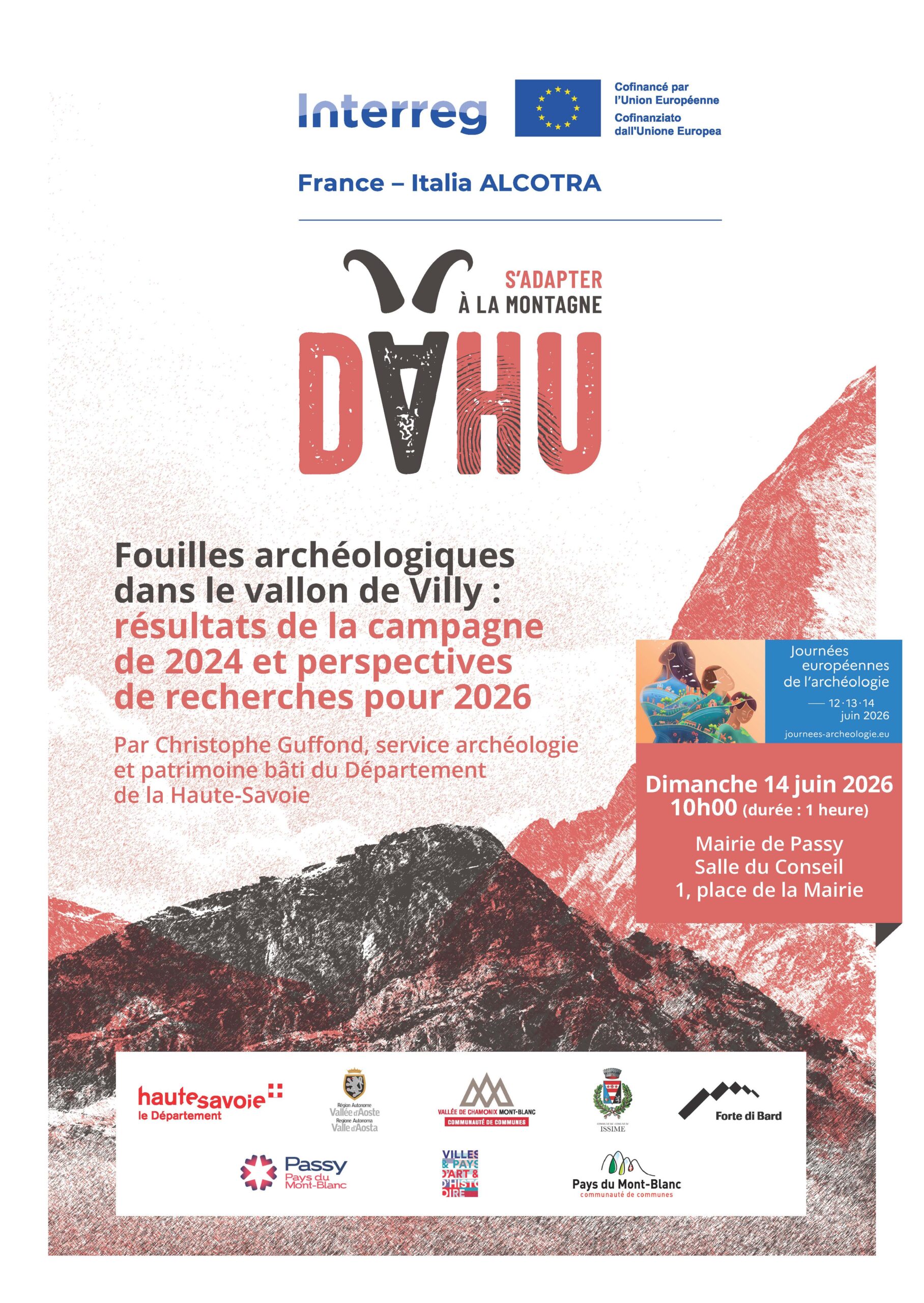 Passy-Conférence archéo 74- Ecuelle
