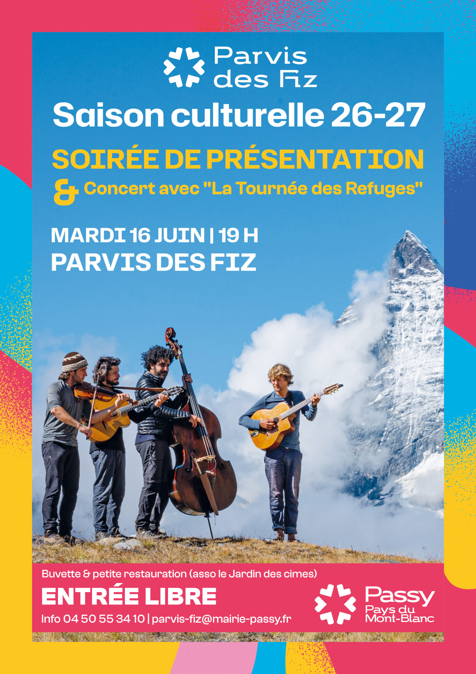 Affiche Ouverture Saison 26-27 Passy