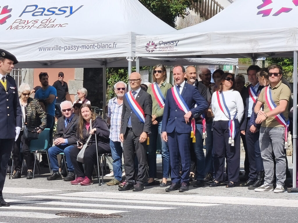 Commémoration 8 mai 1945 Passy