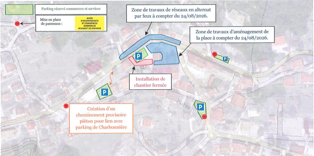 travaux Place Théophile Vallet et de l’avenue du Docteur Jacques-Arnaud