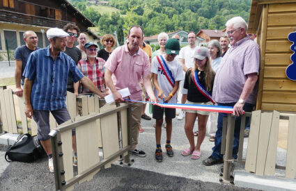 Inauguration aire de jeux Jonction