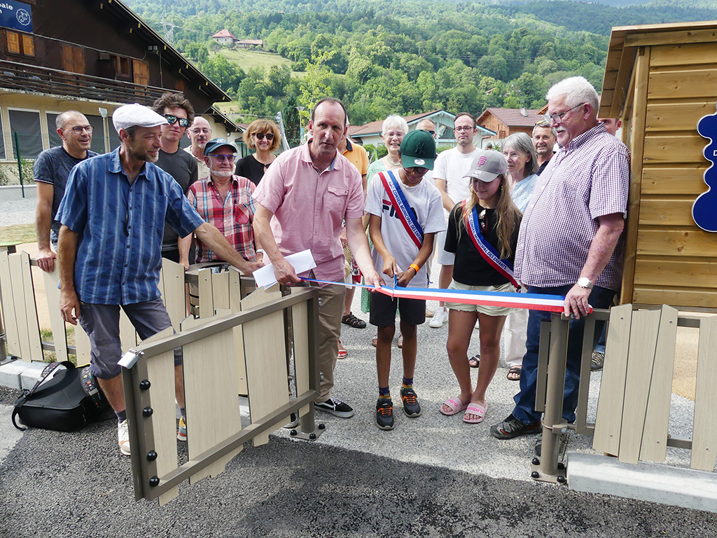 Inauguration aire de jeux Jonction