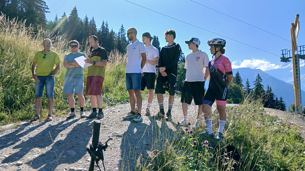 "D-FIZ" Piste Enduro VTT Plaine-Joux