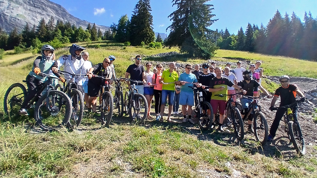 "D-FIZ" Piste Enduro VTT Plaine-Joux