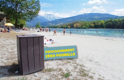 Zéro poubelle à la base de loisirs Passy