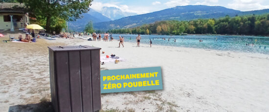 Zéro poubelle à la base de loisirs Passy