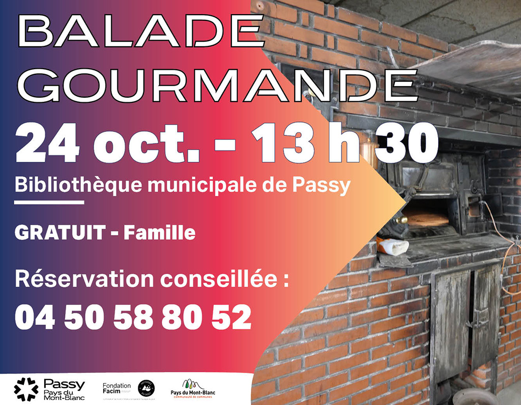 Balades gourmandes passy 24 octobre