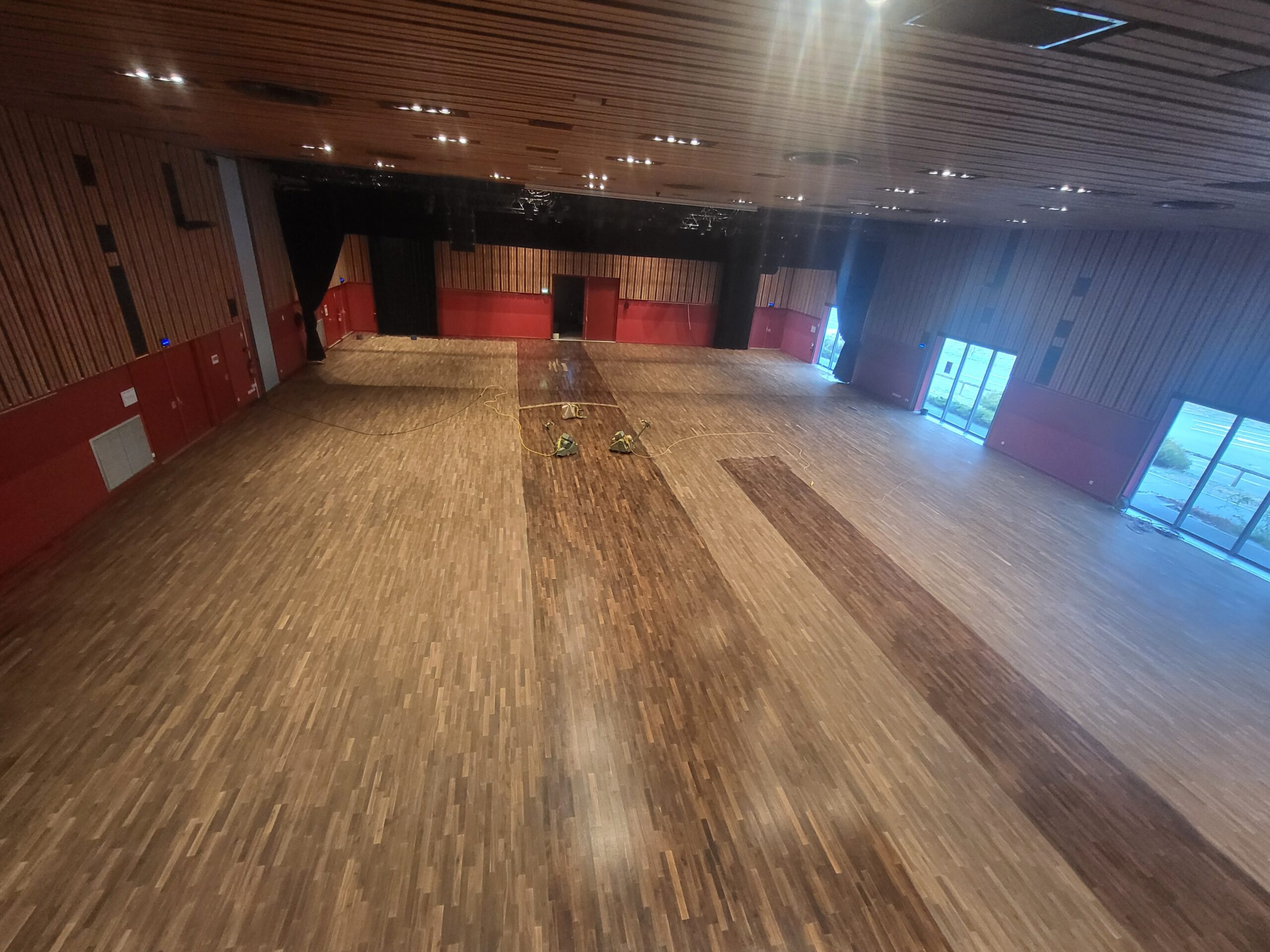 Rénovation parquet été 2026 Parvis des Fiz Passy