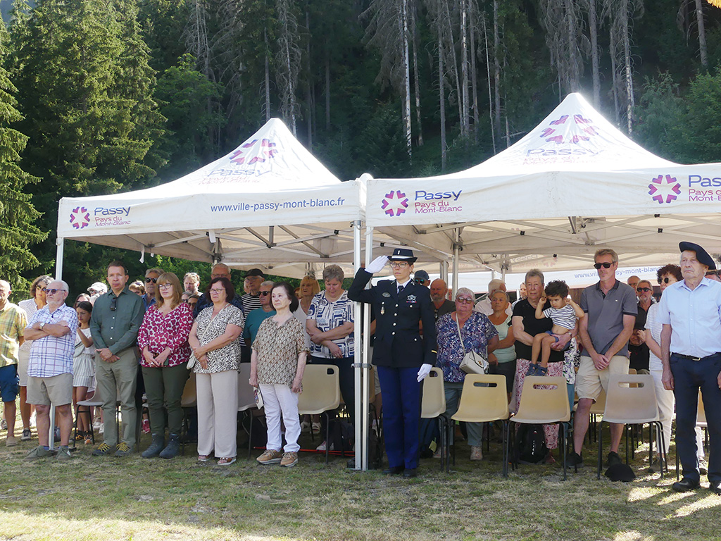 83e anniversaire de l’attaque du camp de Montfort à Passy