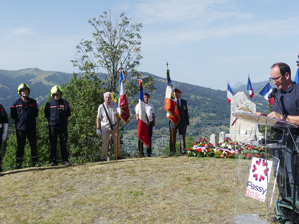 83e anniversaire de l’attaque du camp de Montfort à Passy