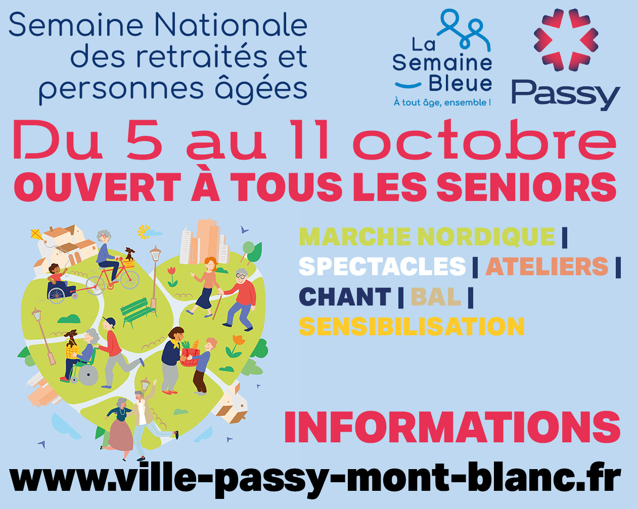 Semaine bleu 2026 à Passy