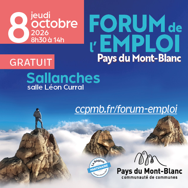 Forum de l'emploi CCPMB 8 octobre 2026